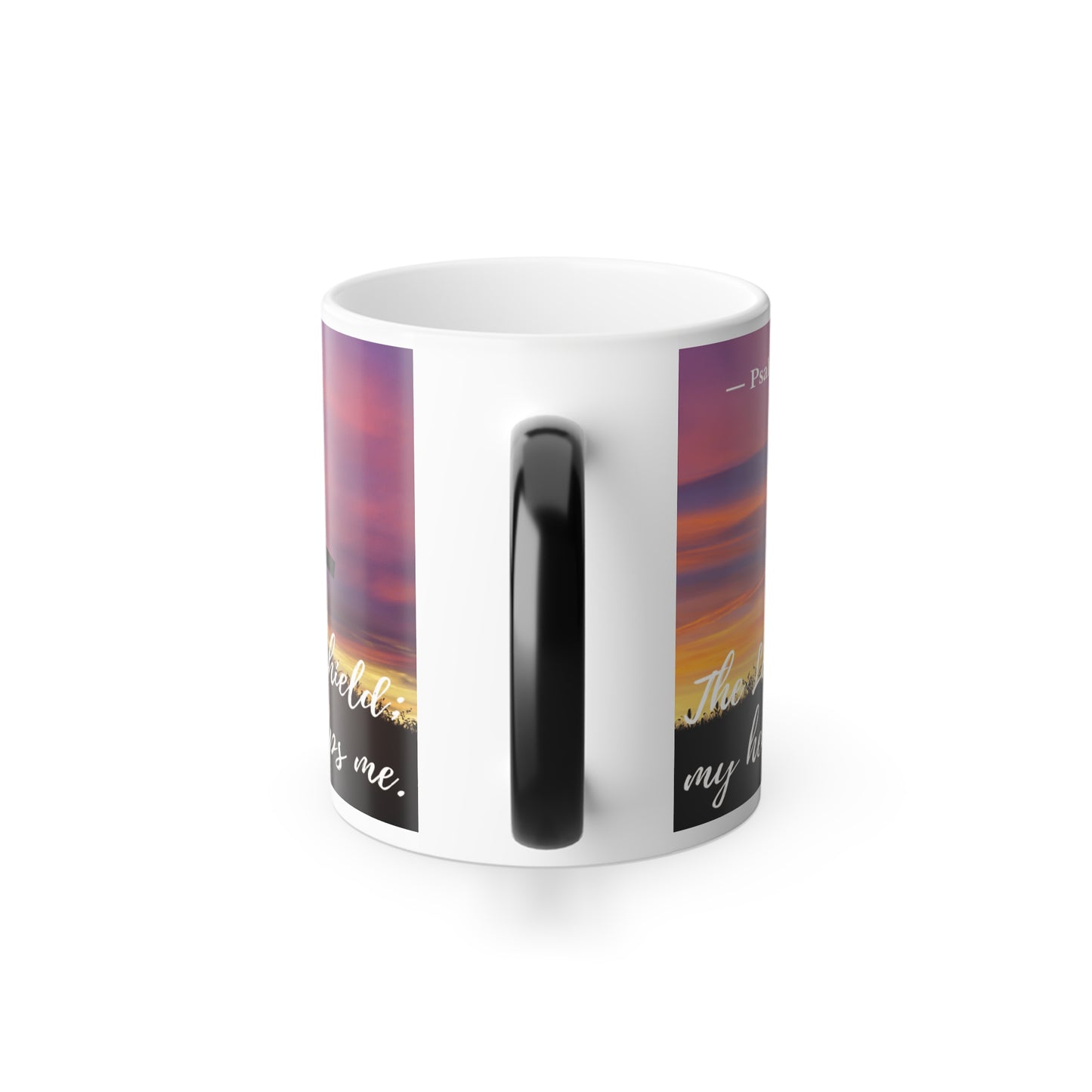 Psalm 28:7 Faith Mug